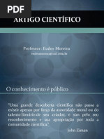 ARTIGO CIENTÍFICO PARA A AULA DE S. GONÇALO  13.04.2010