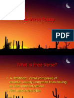 Free Verse Poetry