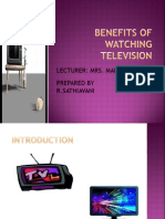 Benefits of Watching Television