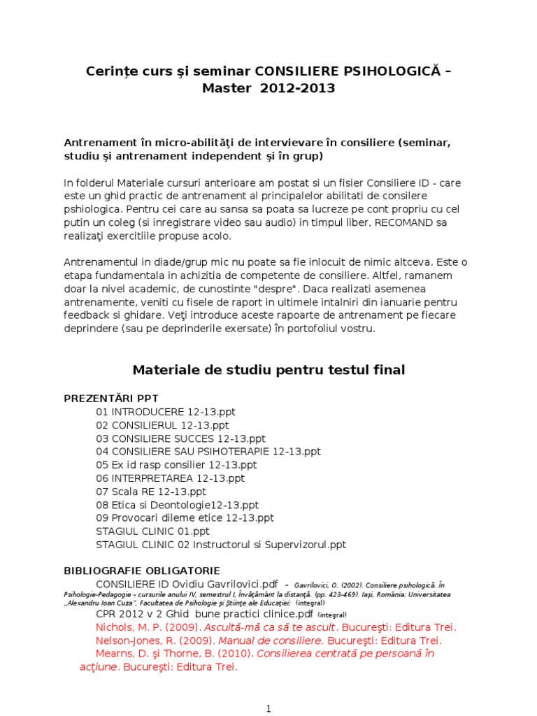 Pagina De Psihologie