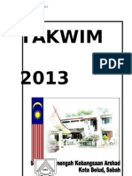 Takwim 2013