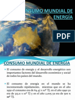Consumo Mundial de Energía