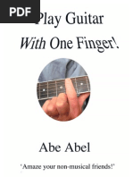 Download Play Guitar With One Finger by Abe Abel   and support the Africa Mercy hospital ship by Tony SN16221564 doc pdf