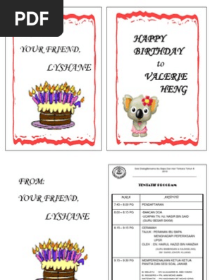 Birthday Card
