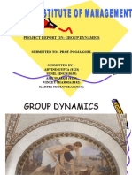 Project Report On: Group Dynamics