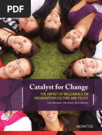 Download Catalyst for Change The Impact of Millennials on Organization Culture and Policy by noahflower SN16222176 doc pdf