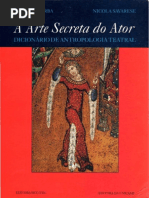 BARBA, Eugenio Et Al - A Arte Secreta Do Ator