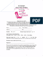 Clay County Hospital 4th Annual Move for the Cure 5K walk/run Entry Form