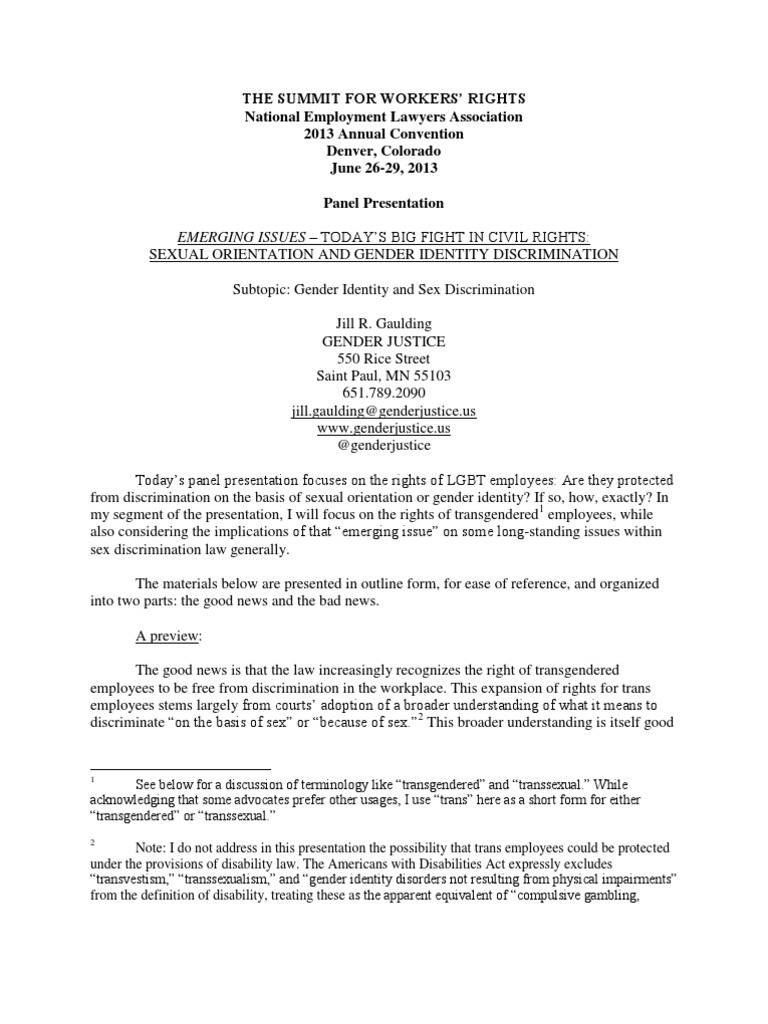 The Sandie Peggie Tribunal Gender Identity And Justice - vdz2zn2