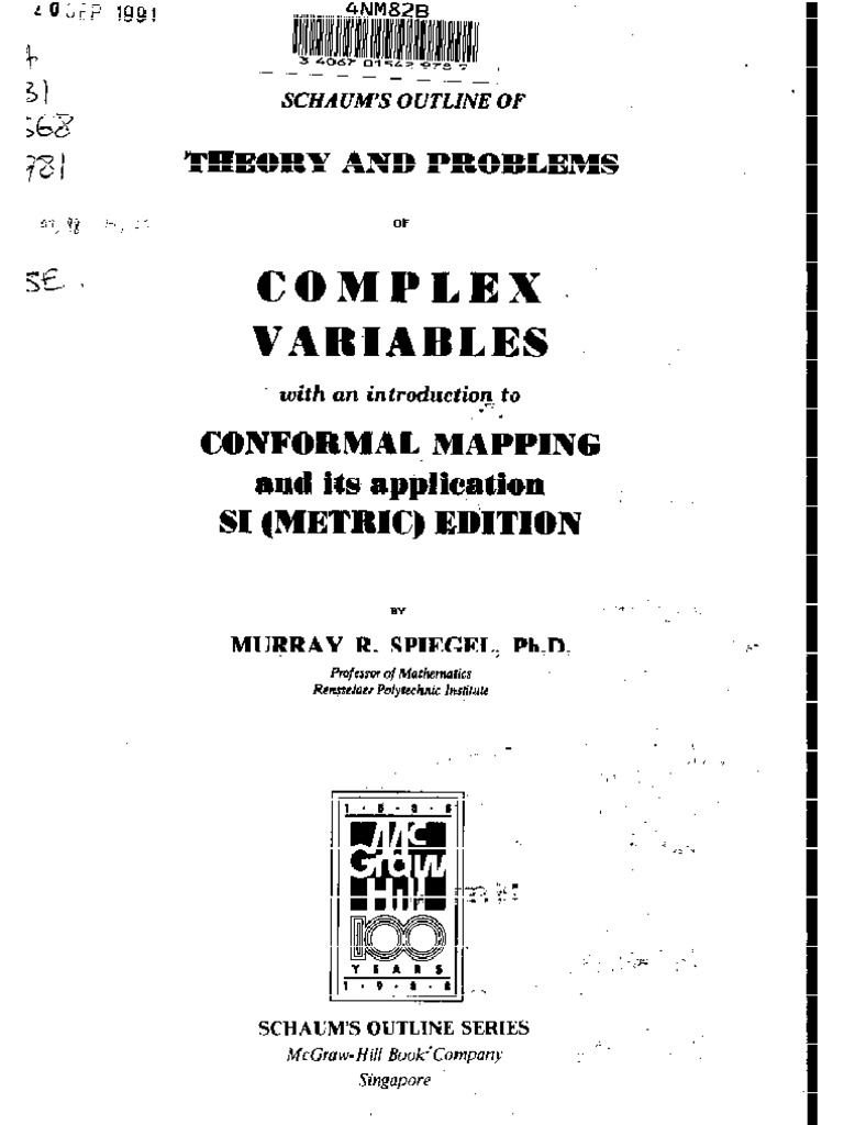 Schaum complex variables pdf