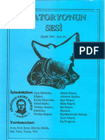 Sayı 26 - Oratoryo'nun Sesi - Eylül 1995 PDF