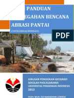 Buku Panduan Bencana Abrasi Pantai