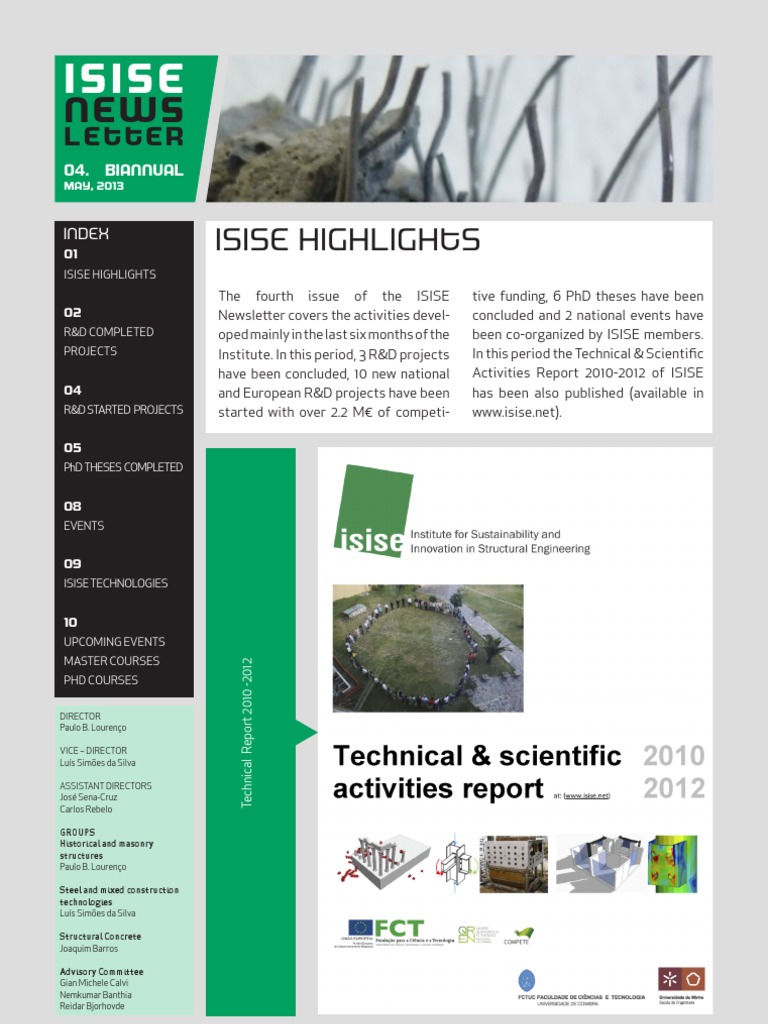 Home Isise Uploads 2013 06 05 2013 06 05 ISISE Newsletter 2013 01 HD ...