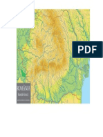 Geografie- Harta Hidrografica Romania