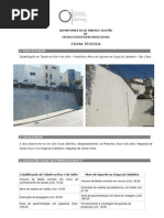 Estabilizacao de Talude Na Rua 4 de Julho Pedrulha e Muro de Suporte Na Cioga Da Cabeleira Sta. Clara