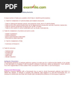 Download Examvillecom - Biochemical Tests for Identifying Bacteria Typing of BacteriaAnimal Pathogenicity by Examvillecom SN16227829 doc pdf