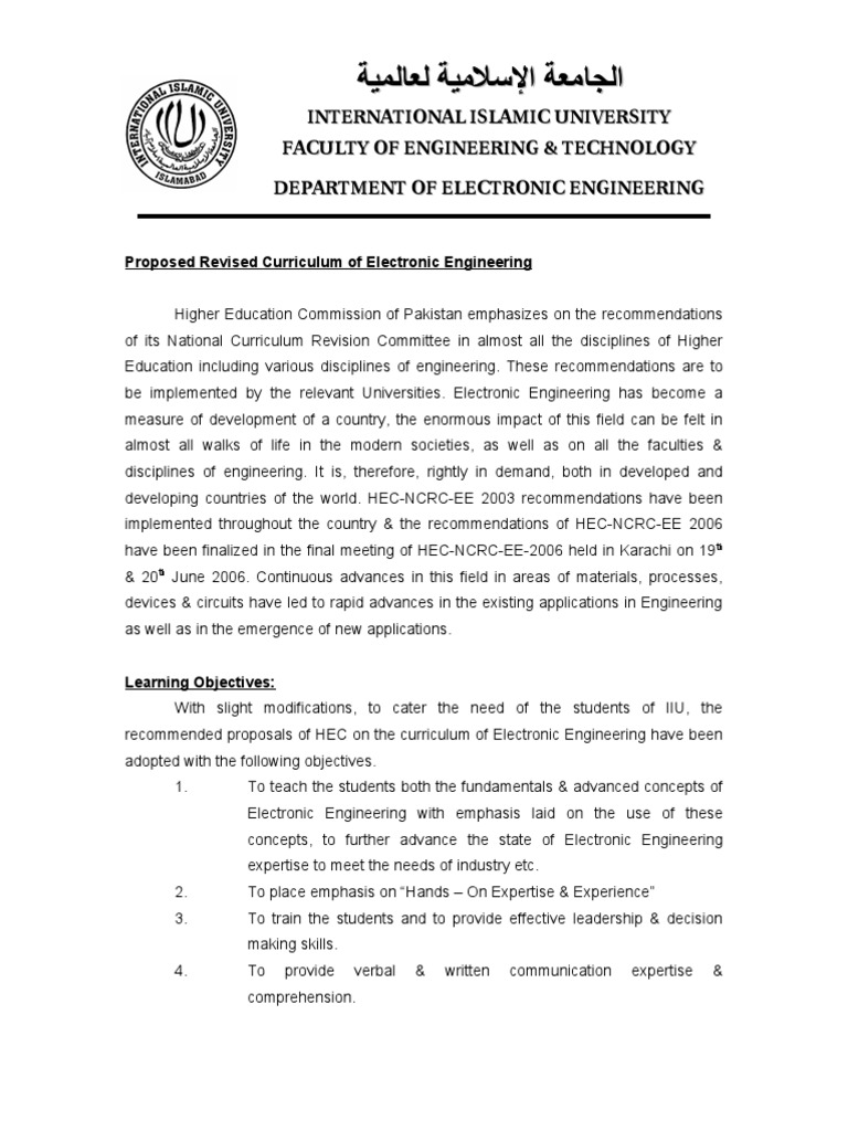 Course Outlines PDF Digital Signal Processing Amplifier