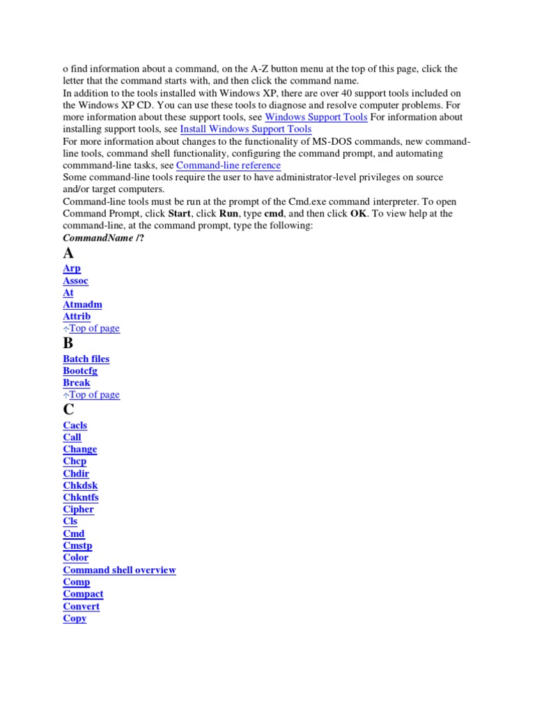 Microsoft Windows Support Tools Download
