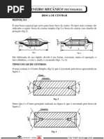 Tabela para Furo de Centro