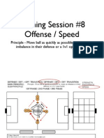 Training Session 8 - Offense: Speed