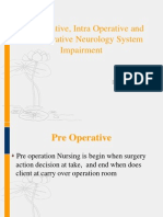 Pre, Intra, Post Operative Neurologi Syster Impairment - Dr. Masliani