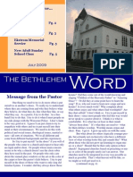 Bethlehem Word June 09