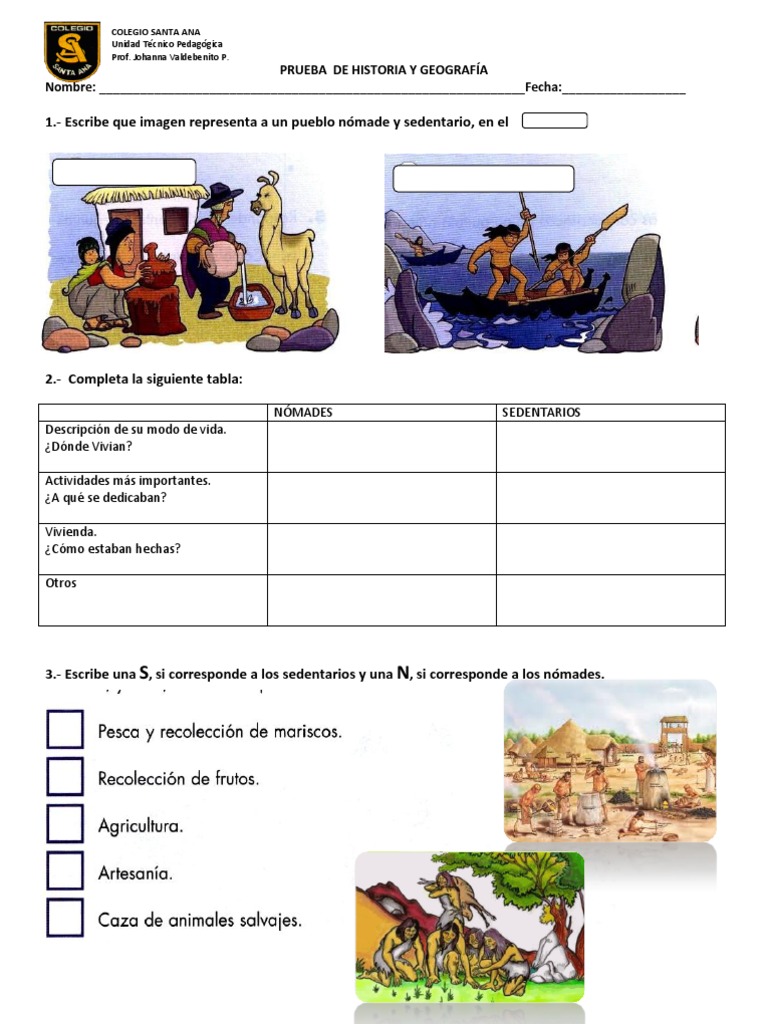 PRUEBA 2° nomadesysedentarios Nómada Caza