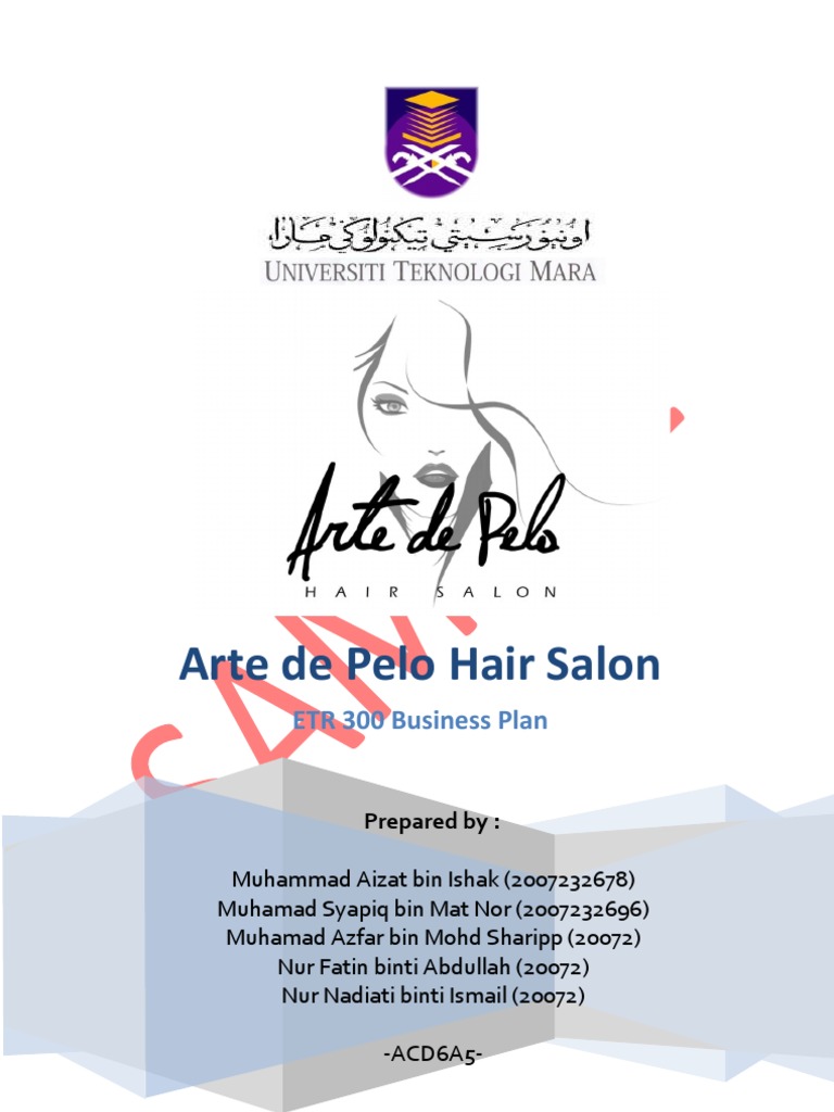 ENT300 - Final Project - Hair Salon | PDF | Business