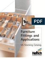 Hettich Furniture Fittings and Applications US Stocking Catalog