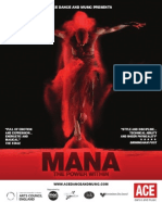 ACE dance and music Mana A5 Tour Flyer 