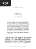 Download Negotiating for the Market by Core Research SN16231598 doc pdf