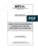 Manual Mantenimiento Rutinario