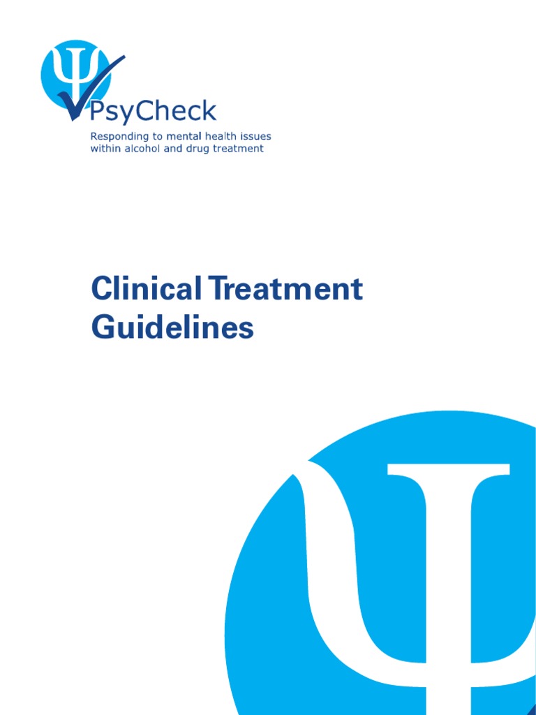 03 Psycheck Clinical Treatment | PDF | Cognitive Behavioral Therapy ...