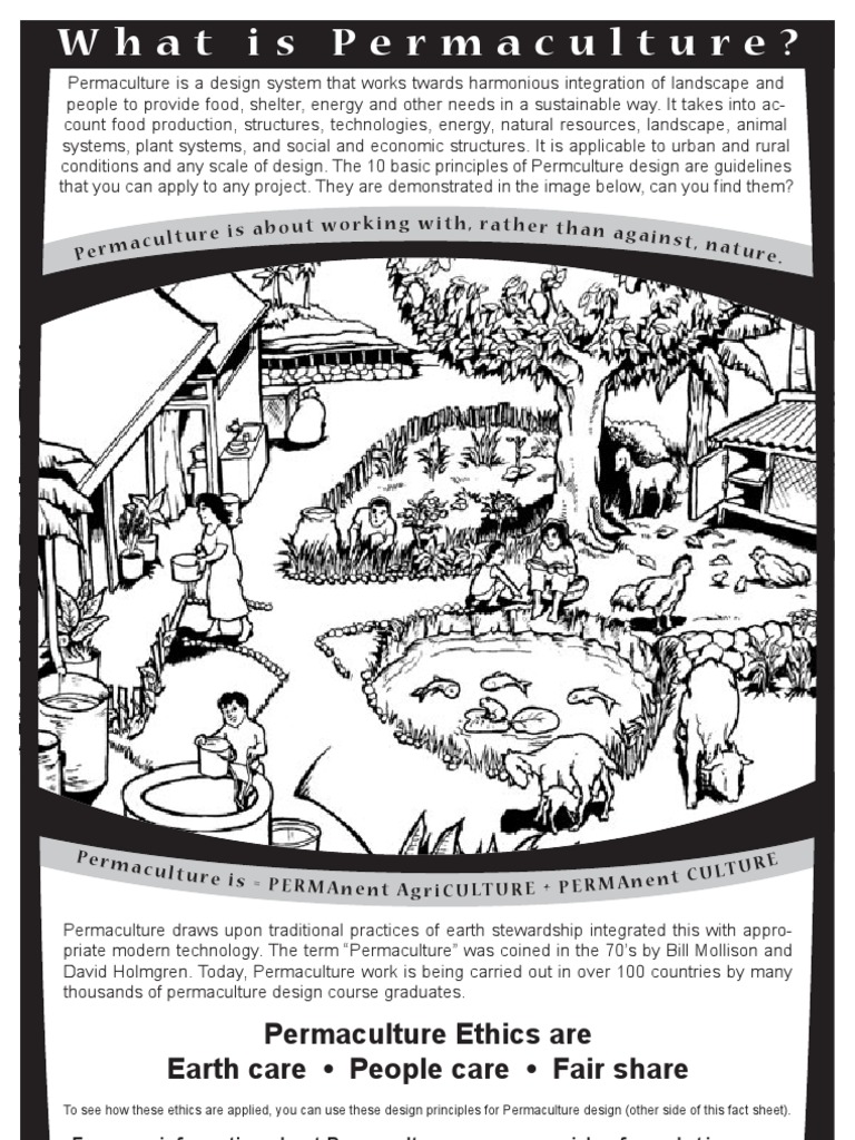 10 Principles of Permaculture Design | PDF | Permaculture | Natural ...