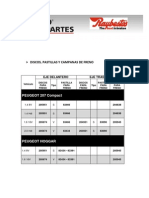 Campanas, Discos y Pastillas de Freno Raybestos