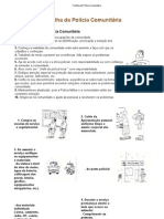 Cartilha de Polícia Comunitária