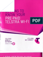 4g WIFI Telstra, Mobile Broadband Prepaid