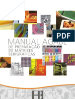 Manual Agabê de preparação de matrizes serigráficas