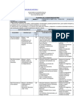 Plan Anual de La Asignatura de Historia I