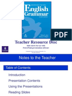 UUEG PPTs Notes To The Teacher