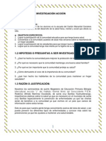 Esquema Del Informe Final (Proyecto de Investigación Acción) 2