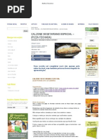 Bambu Chuveroso Calzone Vegetariano