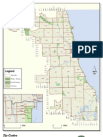 Chicago Zip Codes Map