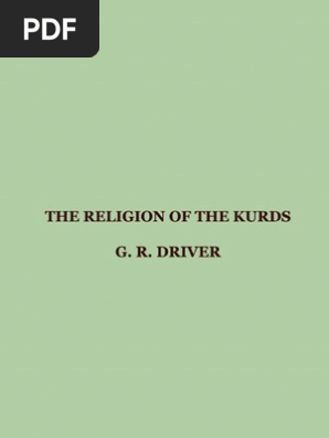 The Religion of The Curds  PDF  Yazidis  Kurds