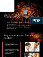 Capitol Hill Caucus: Nursing Leaders For Tobacco Control: Janie Heath PHD, Aprn, Bc-Anp, Acnp