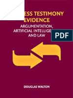 Witness Testimony Evidence Argumentation and The Law Nov 2007