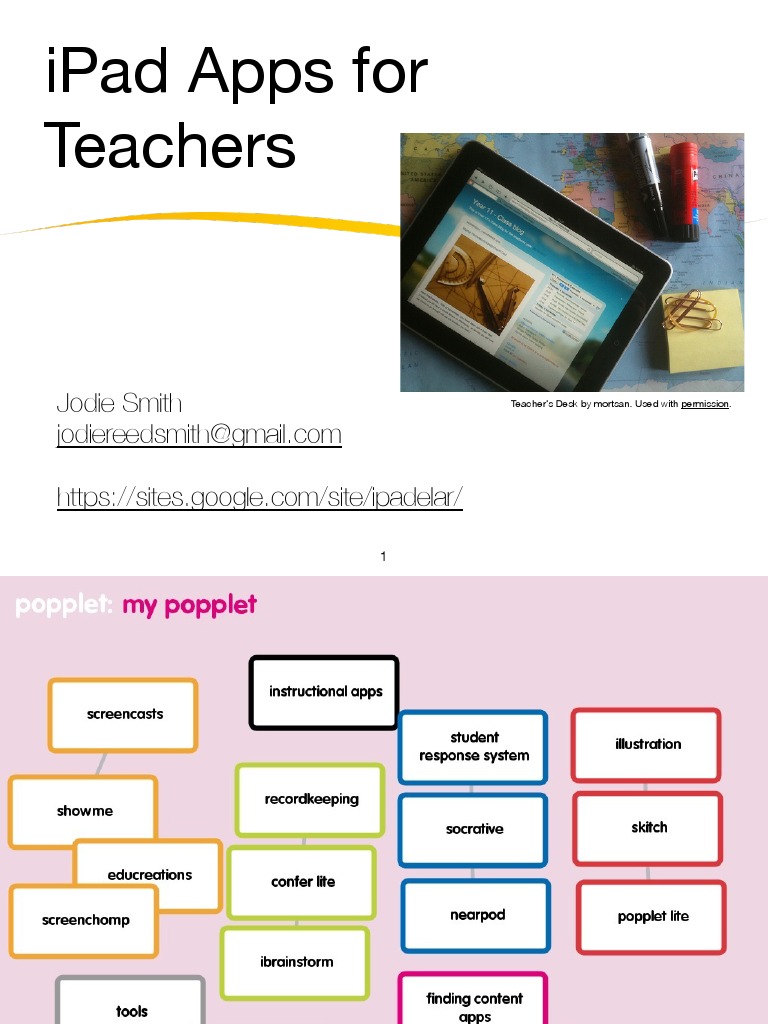 Essential iPad Apps for Teachers | PDF | Games & Activities | Computers