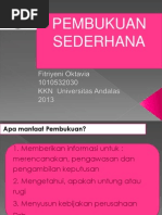 Download presentasi pembukuan sederhana by Fitriyeni Oktavia SN162410881 doc pdf
