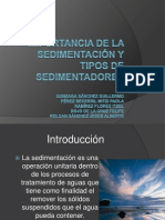 Presentación sedimentadores