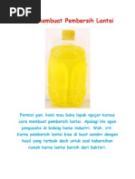 Download Cara Membuat Pembersih Lantai by mataharicourse SN162415704 doc pdf